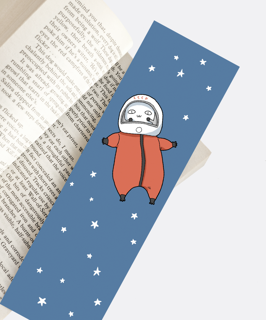 Space Cat Bookmark