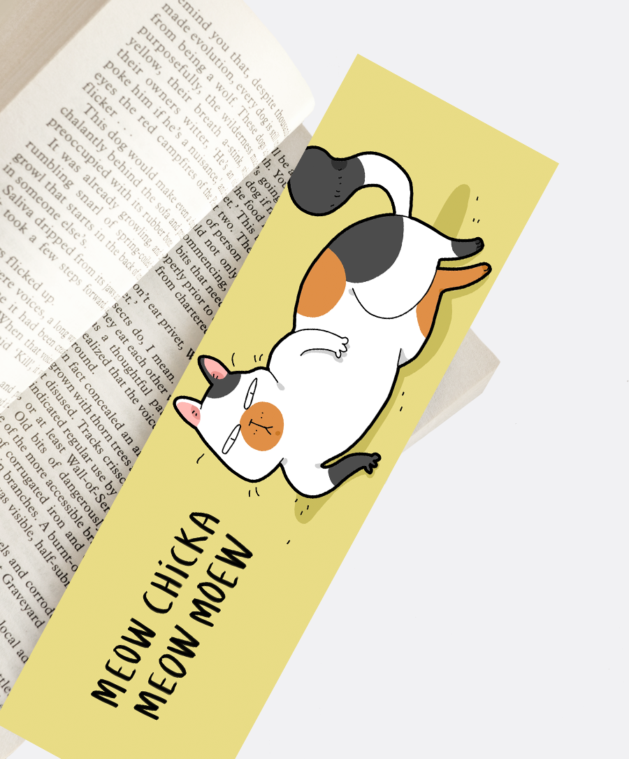 Meow Chicka Meow Bookmark