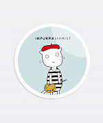 Impurrrsionist Sticker