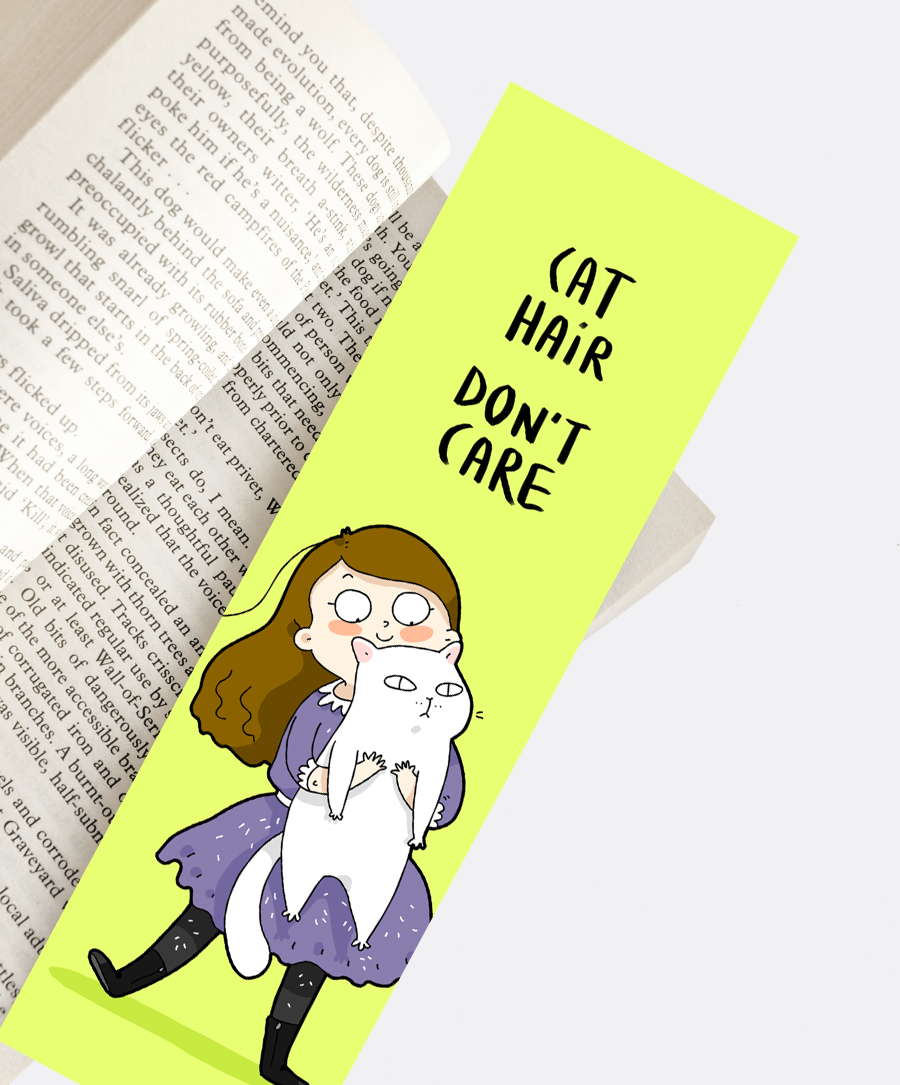 Cat Hair Bookmark