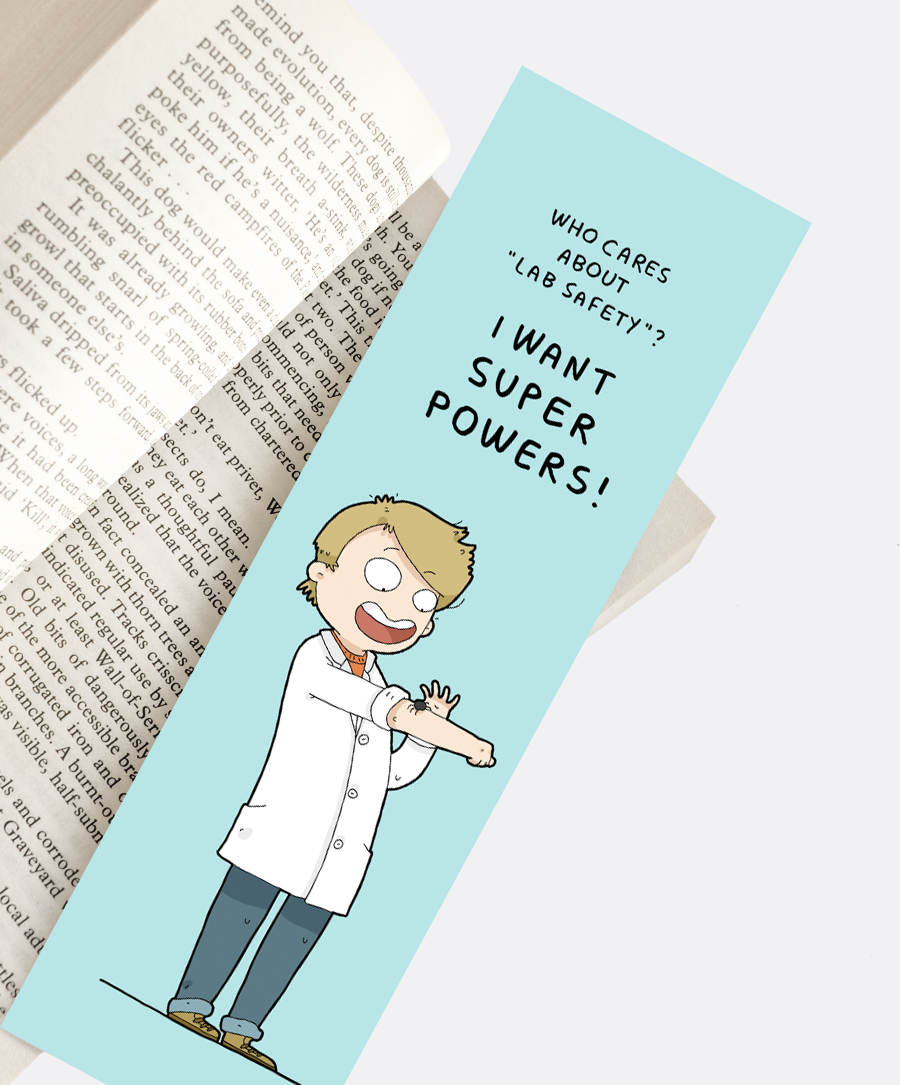 Superpowers Bookmark