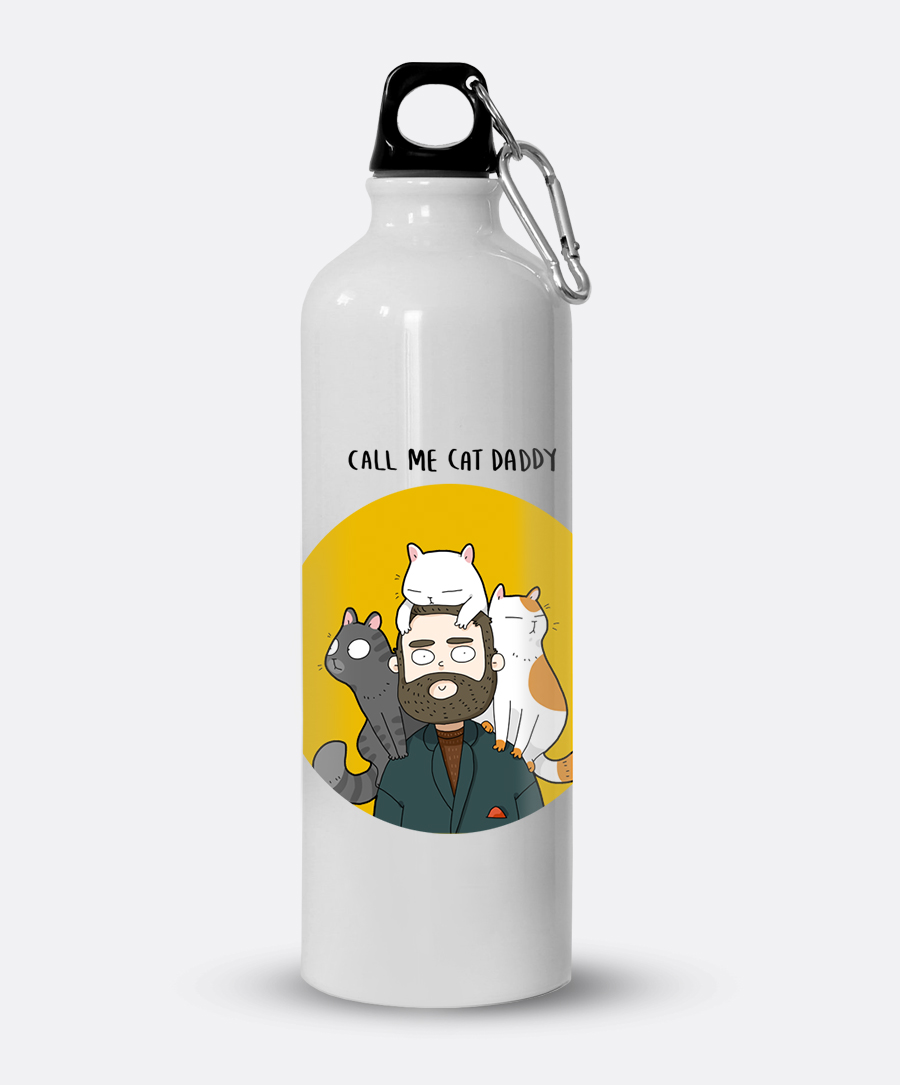 Cat Daddy Water Bottle