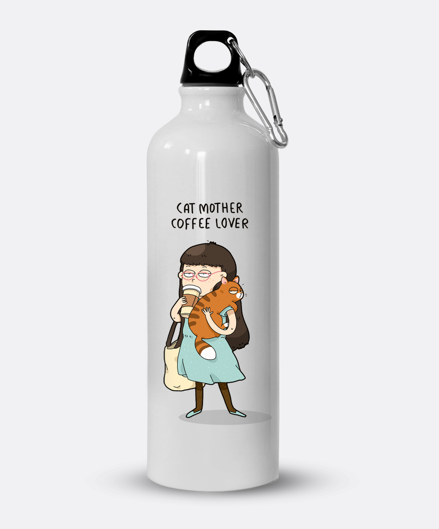 Cat Mother Water Bottle