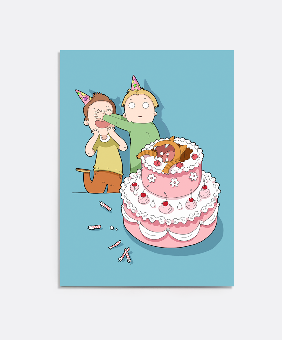 Cake Destroyer Card