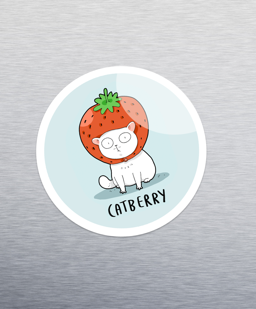 Catberry Sticker