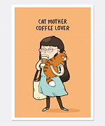 Cat Mother Print