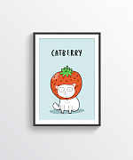 Catberry Print