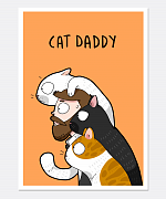 Cat Daddy Print