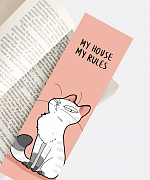 My House My Rules Bookmark