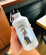 Cat Father Water Bottle