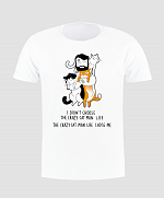 Crazy Cat Man T-Shirt