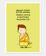 Talented Cat Print