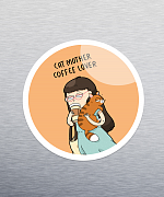 Cat Mother Sticker