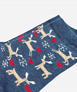 Winter Deer Socks