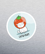 Catberry Sticker