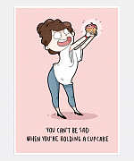 Happy Cupcake Print