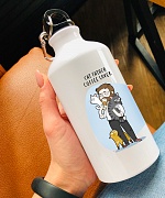 Cat Father Water Bottle